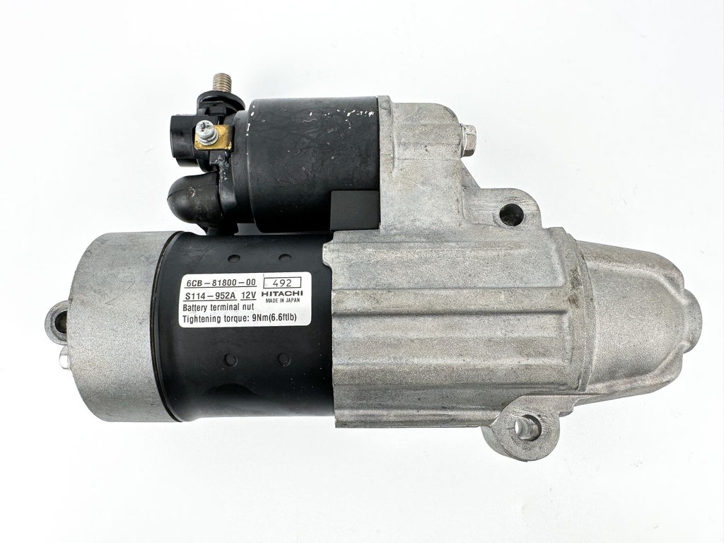 2014 Yamaha 200 HP 4 Stroke Outboard Starter Motor 6CB-81800-00-00 OEM