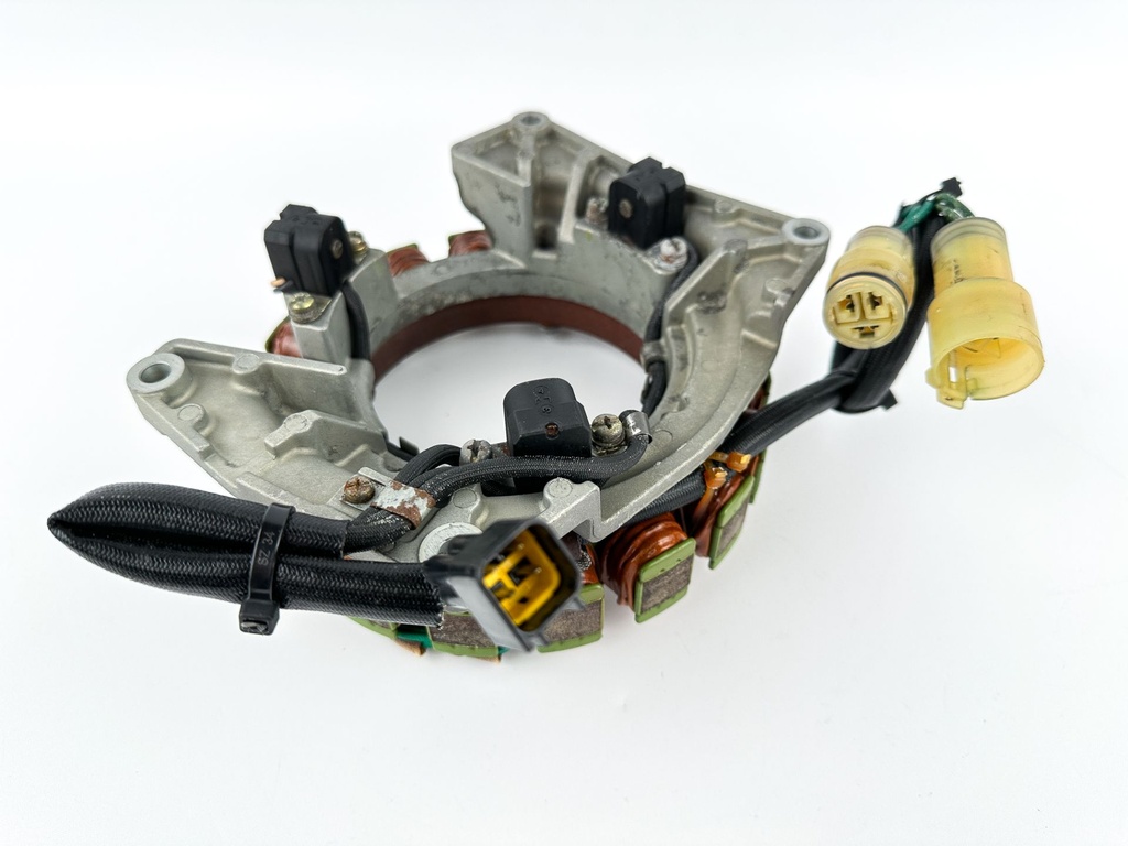 2004 Yamaha 225 HP 4 Stroke Outboard Coil Pulser Base Stator Assembly 69J-81460-01-00 OEM