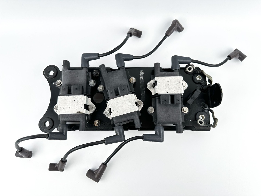 2005 Mercury 225 HP 2 Stroke Outboard Ignition Coil Set W/ Plate 856991A1 Tested