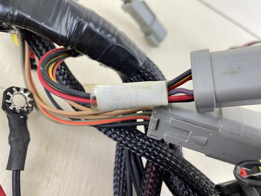 586991 Evinrude 05-07 Etec Engine Wire Harness 200 225 250 HP 0586769