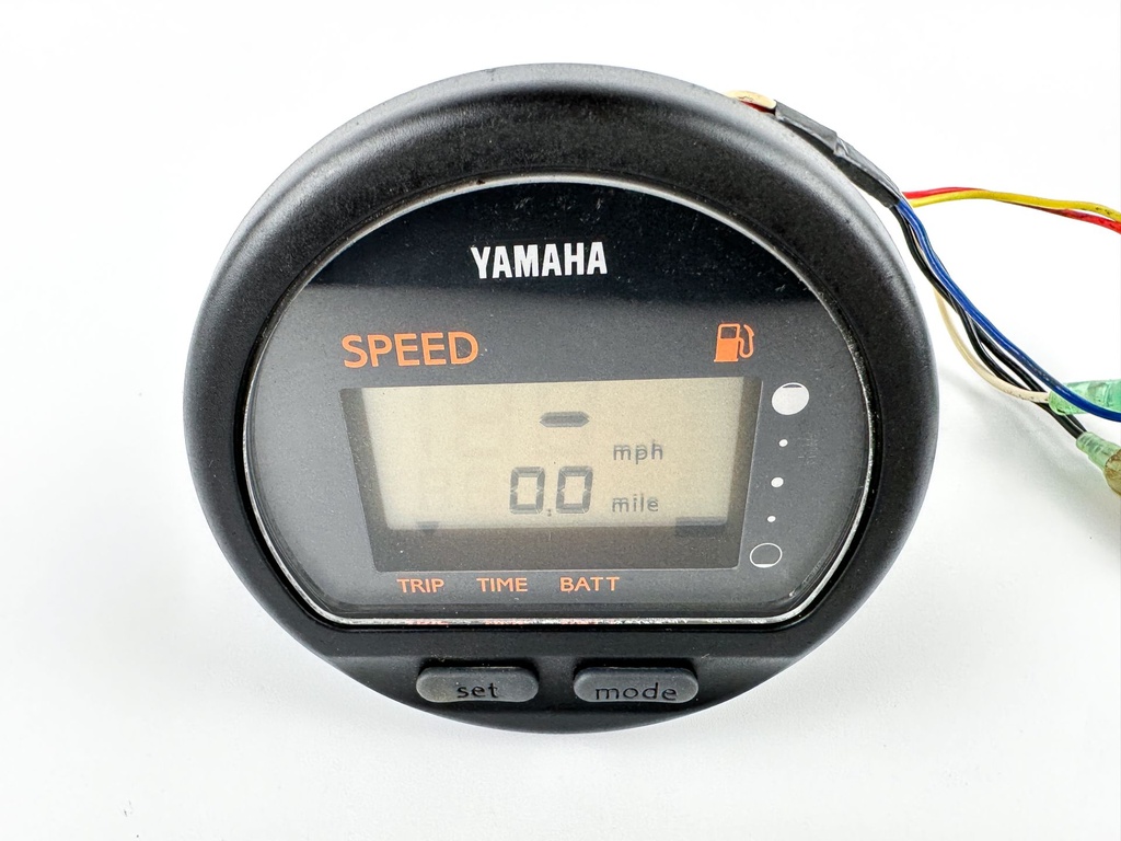 Yamaha Outboard Speedometer Fuel Multi-Function Gauge Digital Tested