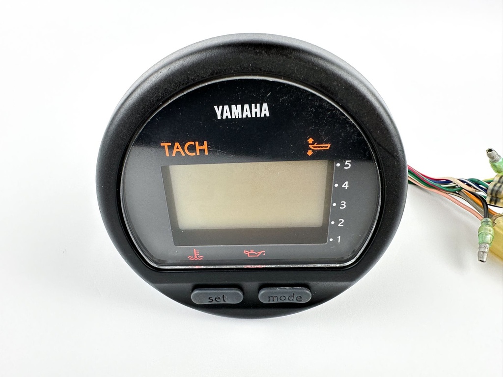 Yamaha Multi-Function Tachometer Gauge Digital Outboard - Tested