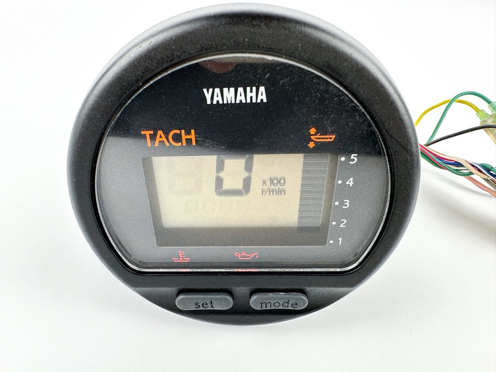 Yamaha Multi-Function Tachometer Gauge Digital Outboard - Tested