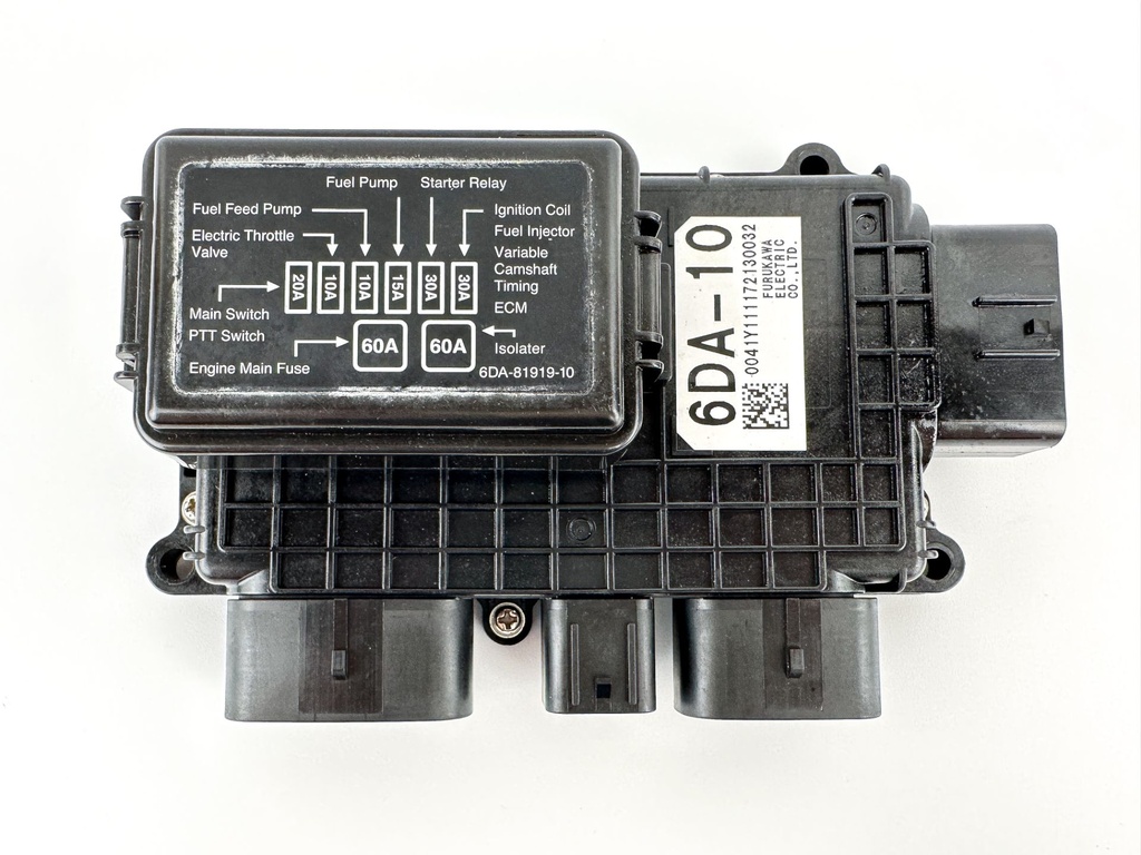 2017 Yamaha 200 HP 4 Stroke Outboard Fuse Box 6DA-82170-10-00 OEM