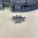 2006 Yamaha 60HP F60 4 Stroke Outboard Bottom Cowling Assembly 6C5-42710-10-4D  