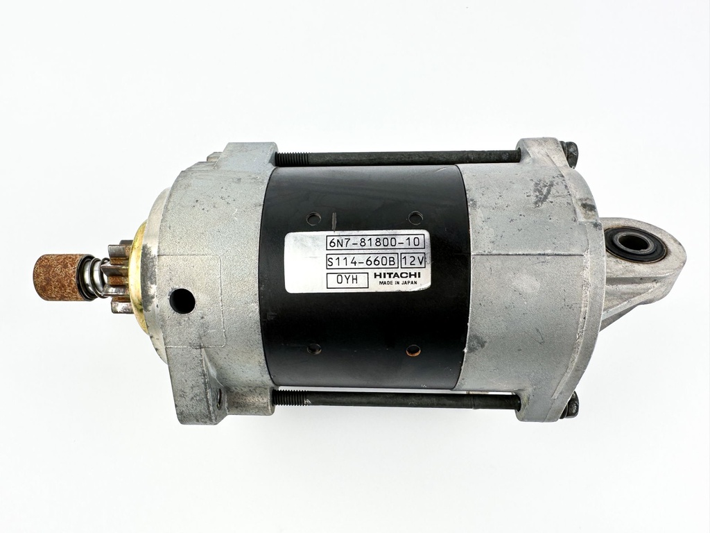 2001 Yamaha 150 HP 2 Stroke Outboard Starter Motor 6N7-81800-10-00 OEM