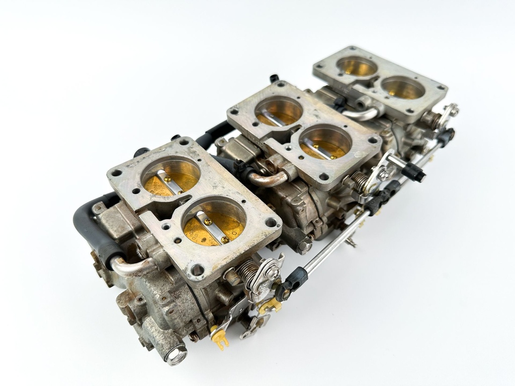 2001 Yamaha 150 HP 2 Stroke Outboard Carburetor Set 64C-14301-S0-00 OEM