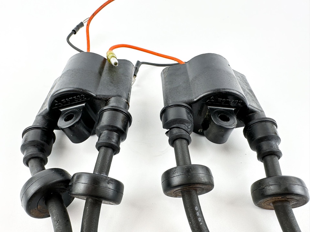 1997 Yamaha 50 HP 4 Stroke Outboard Ignition Coil Set 62Y-85570-00-00 OEM