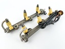 2004 Yamaha 225 HP 4 Stroke Outboard Fuel Injector Set W/ Rail 69J-13761-00-00 OEM
