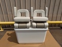 Boston Whaler Outrage FiberGlass Leaning Post Helm Seat Tackle Station Live Well