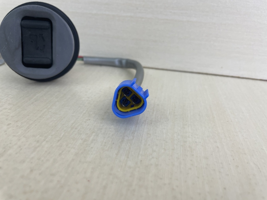 2003 Yamaha 115HP F115 Outboard Trim Switch Assembly & Bracket 63D-82563-11-00