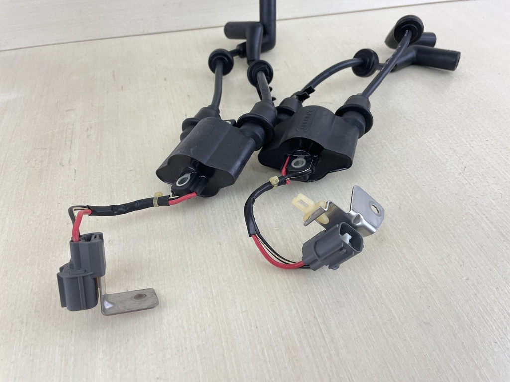 2006 Yamaha 60HP 4 Stroke Outboard Ignition Coil Set With Wires 63P-82310-01-00