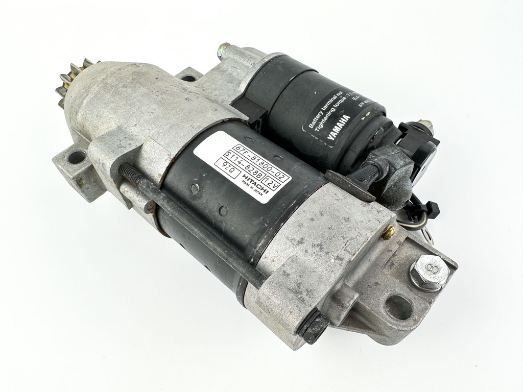 2000 Yamaha 100 HP 4 Stroke Outboard Starter Motor 67F-81800-01-00 Used