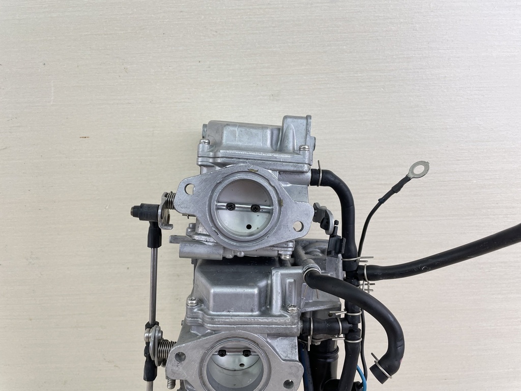 2004 Yamaha 60HP 2 Stroke Outboard Carburetor Set Top Bottom Middle - Just Serviced