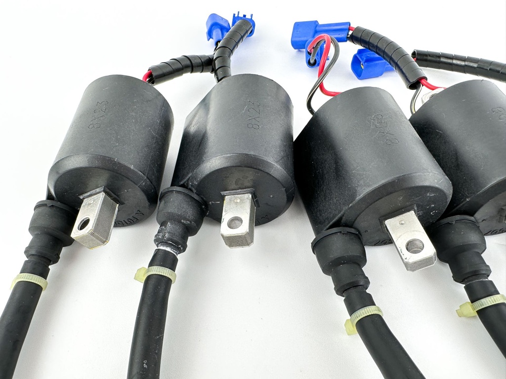 2009 Yamaha 225 HP 2 Stroke Outboard Ignition Coil Set 60V-82310-01-00 OEM