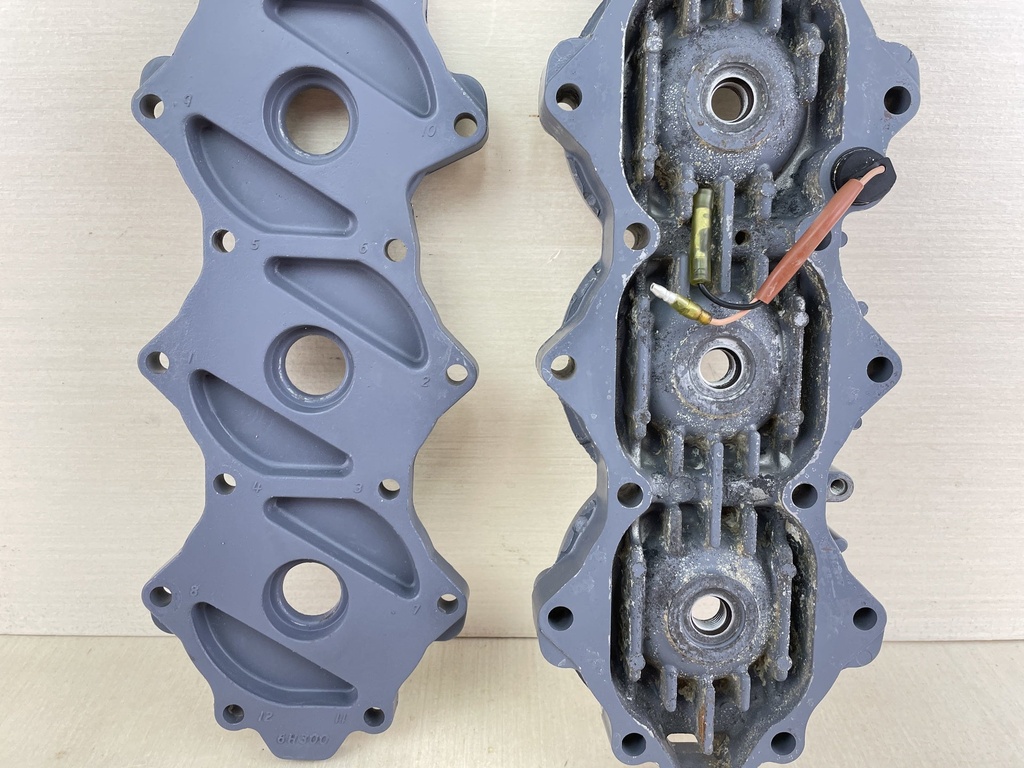 2004 Yamaha 60HP 2 Stroke Outboard Cylinder Head & Cover 6H3-11111-01-1S