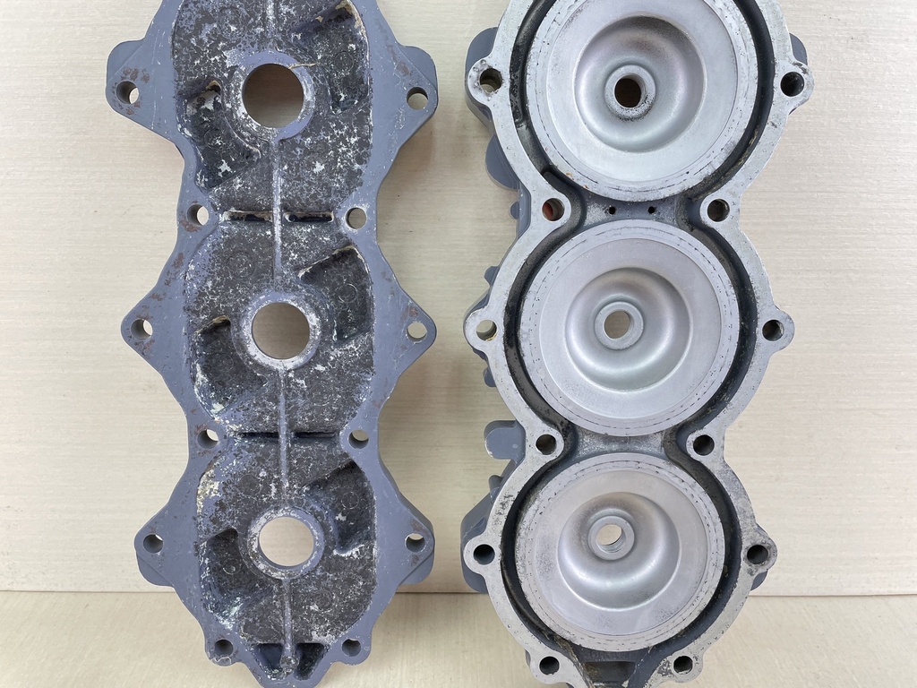 2004 Yamaha 60HP 2 Stroke Outboard Cylinder Head & Cover 6H3-11111-01-1S