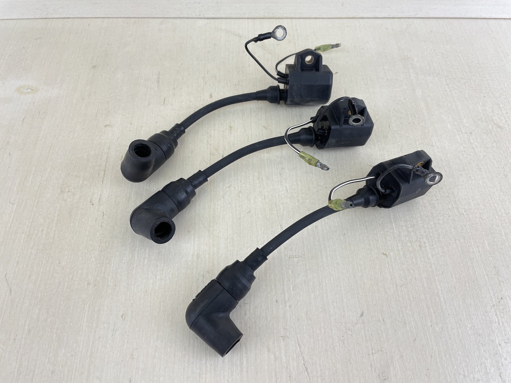 2008 Yamaha 70HP 2 Stroke Outboard Ignition Coil Assembly Set Of 3 697-85570-00-00