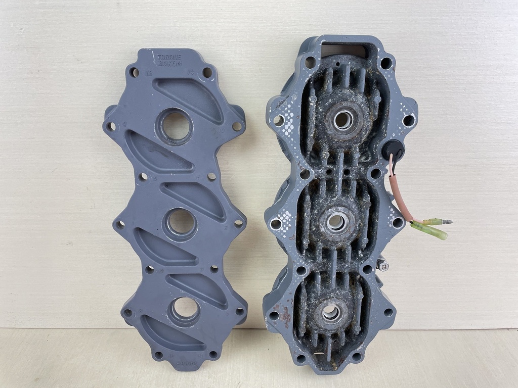 2008 Yamaha 70HP 2 Stroke Outboard Cylinder Head & Cover Assembly Set 6H3-11191-00-1S