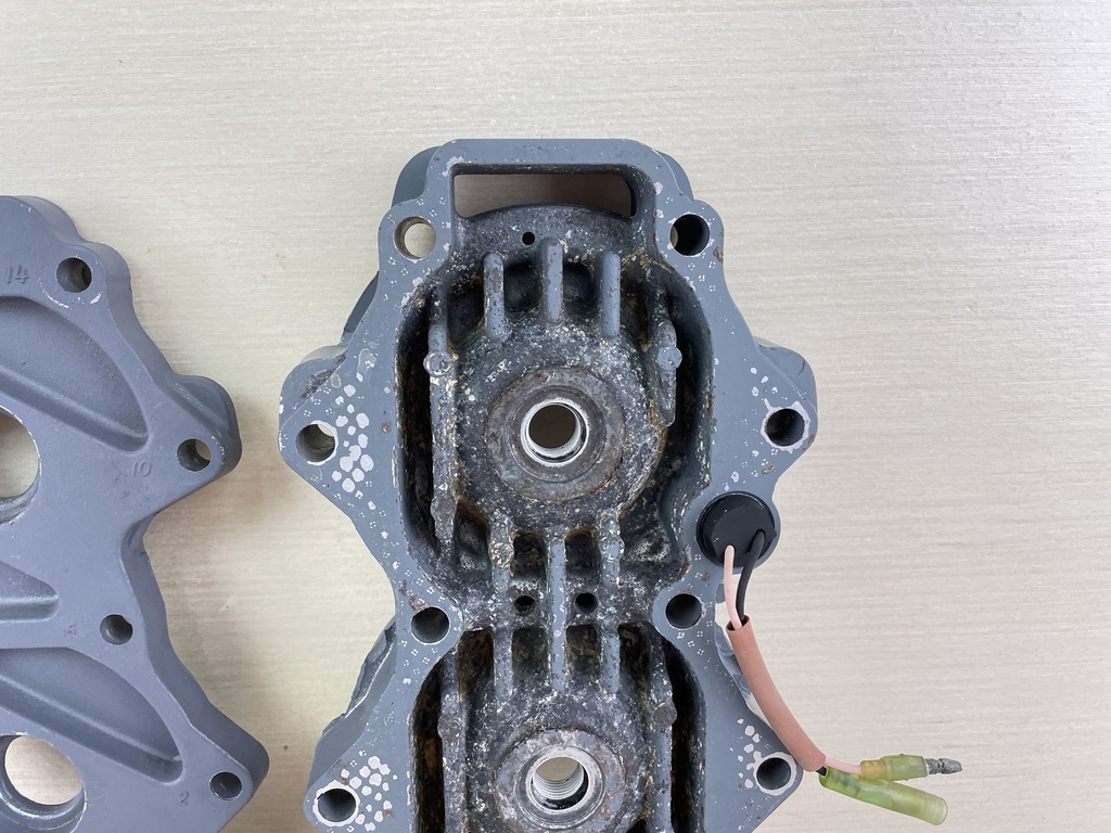 2008 Yamaha 70HP 2 Stroke Outboard Cylinder Head & Cover Assembly Set 6H3-11191-00-1S