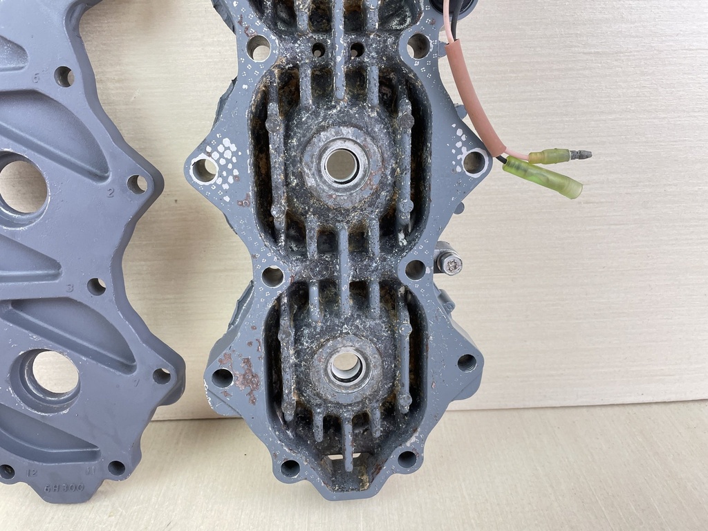 2008 Yamaha 70HP 2 Stroke Outboard Cylinder Head & Cover Assembly Set 6H3-11191-00-1S