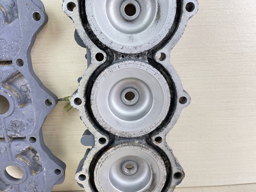 2008 Yamaha 70HP 2 Stroke Outboard Cylinder Head & Cover Assembly Set 6H3-11191-00-1S