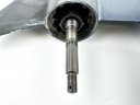 2004 + Yamaha 150HP 4 Stroke Outboard 25" XL Shaft Lower Unit Gear Case LH Counter