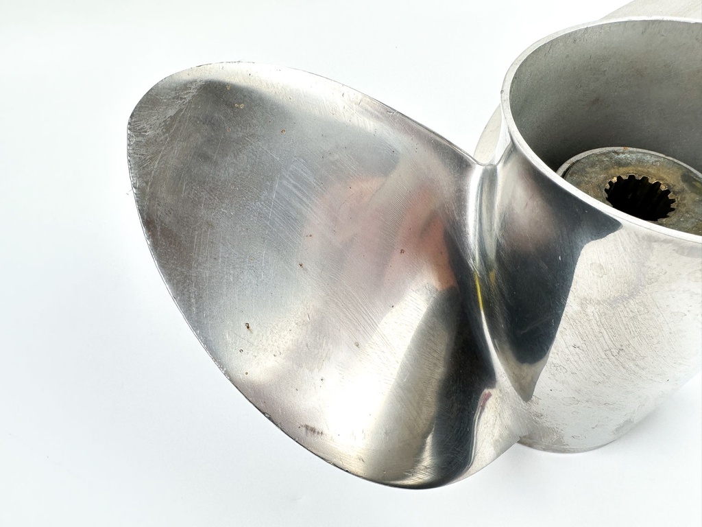 Suzuki Outboard Stainless Steel Propeller Prop 3 x 16 x 21.5 Left Hand