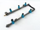 2006 Suzuki 225 HP 4 Stroke Outboard Fuel Injector Set W/ Rail 15710-93J00 OEM