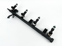 2014 Yamaha 200 HP 4 Stroke Outboard Fuel Injector Set W/ Rail 6DA-13160-00-00 OEM