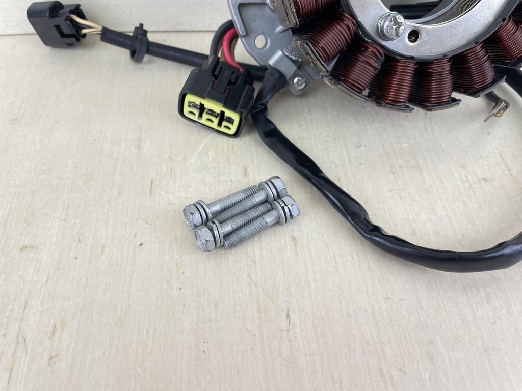 2006 Yamaha 115HP 4 Stroke Outboard Flywheel Base Coil Pulser Stator Setup 