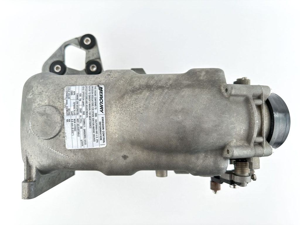 2005 Mercury 150 HP 2 Stroke Outboard Reed Valve Assembly w/h Air Plenium855952T3 OEM