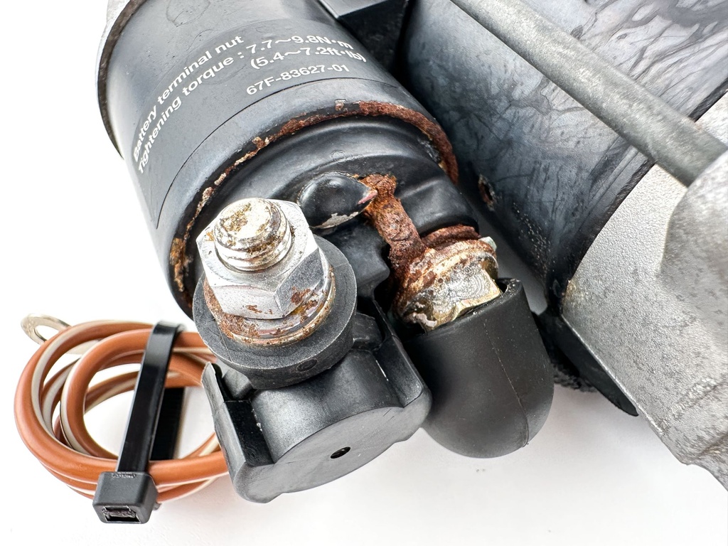 2007 Yamaha 150 HP 4 Stroke Outboard Starter Motor 63P-81800-00-00 OEM