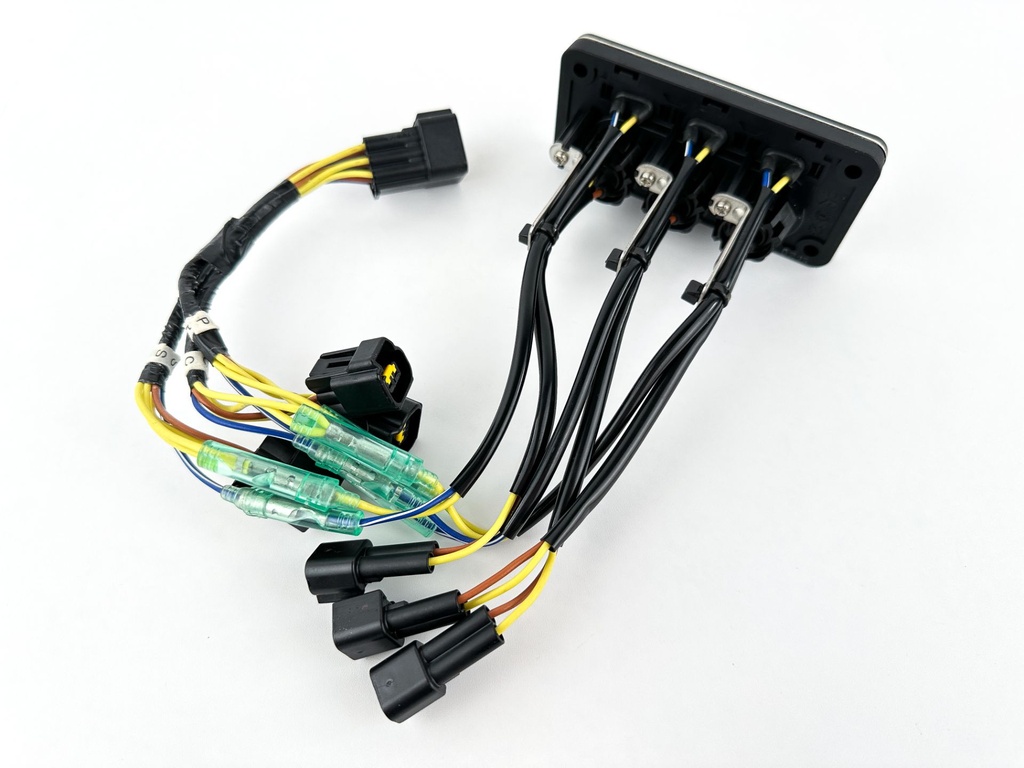 Yamaha 6X6-82570-F0-00 Command Link Triple Engine Start Stop Switch Panel