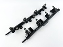 2013 Yamaha 350 HP 4 Stroke Outboard Fuel Injector Set W/ Rail 6AW-13761-00-00 OEM