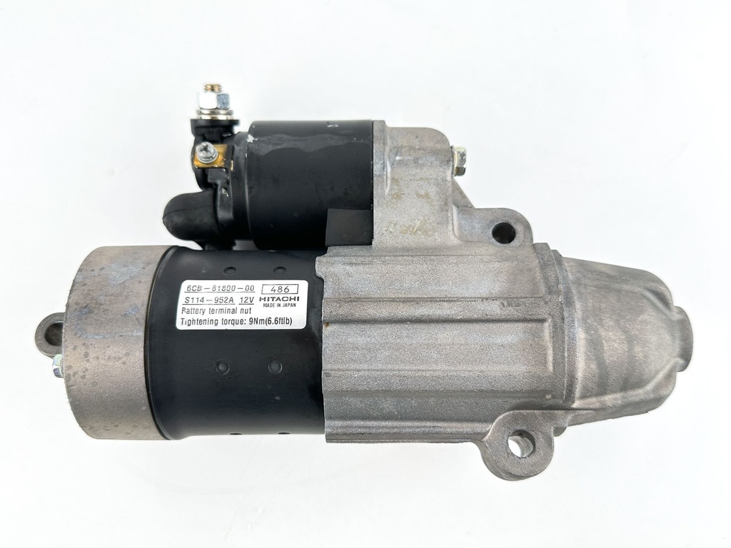 2014 Yamaha 200 HP 4 Stroke Outboard Starter Motor 6CB-81800-00-00 OEM