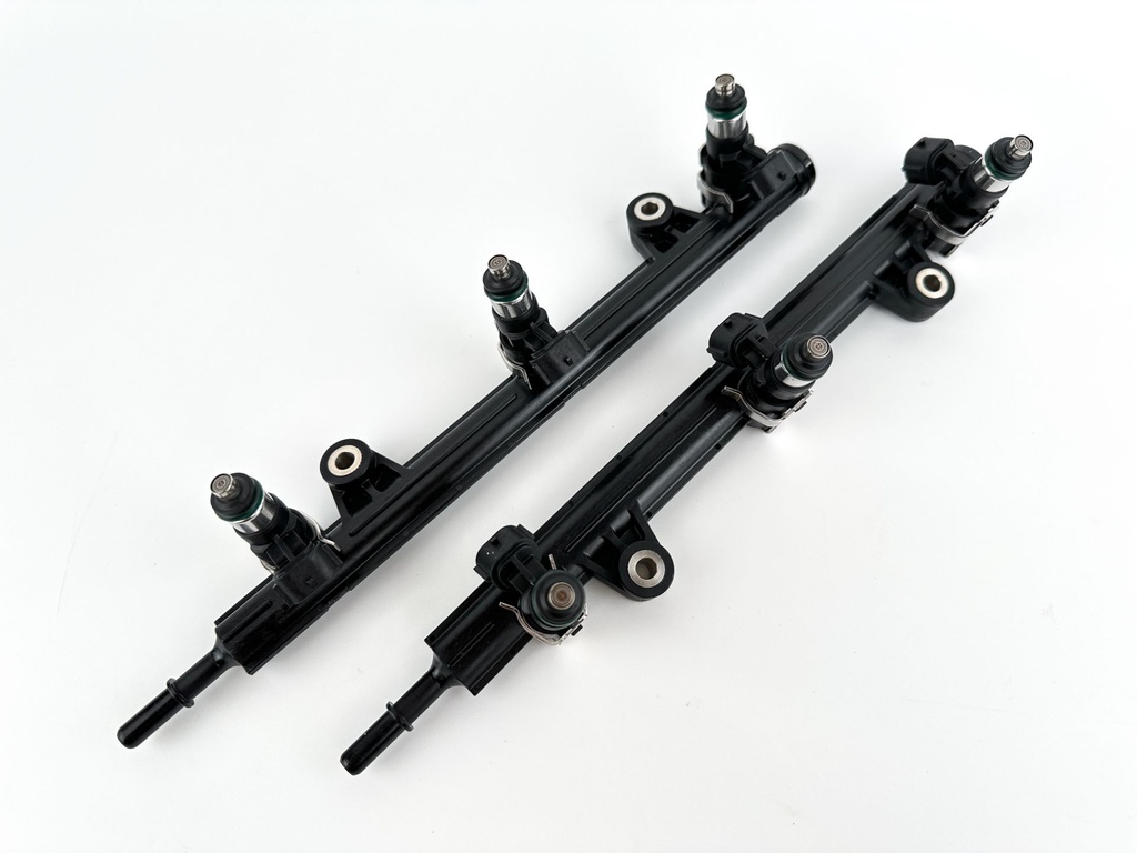 2012 Yamaha 250 HP 4 Stroke Outboard Fuel Injector Set W/ Rail 6AW-13761-00-00 OEM