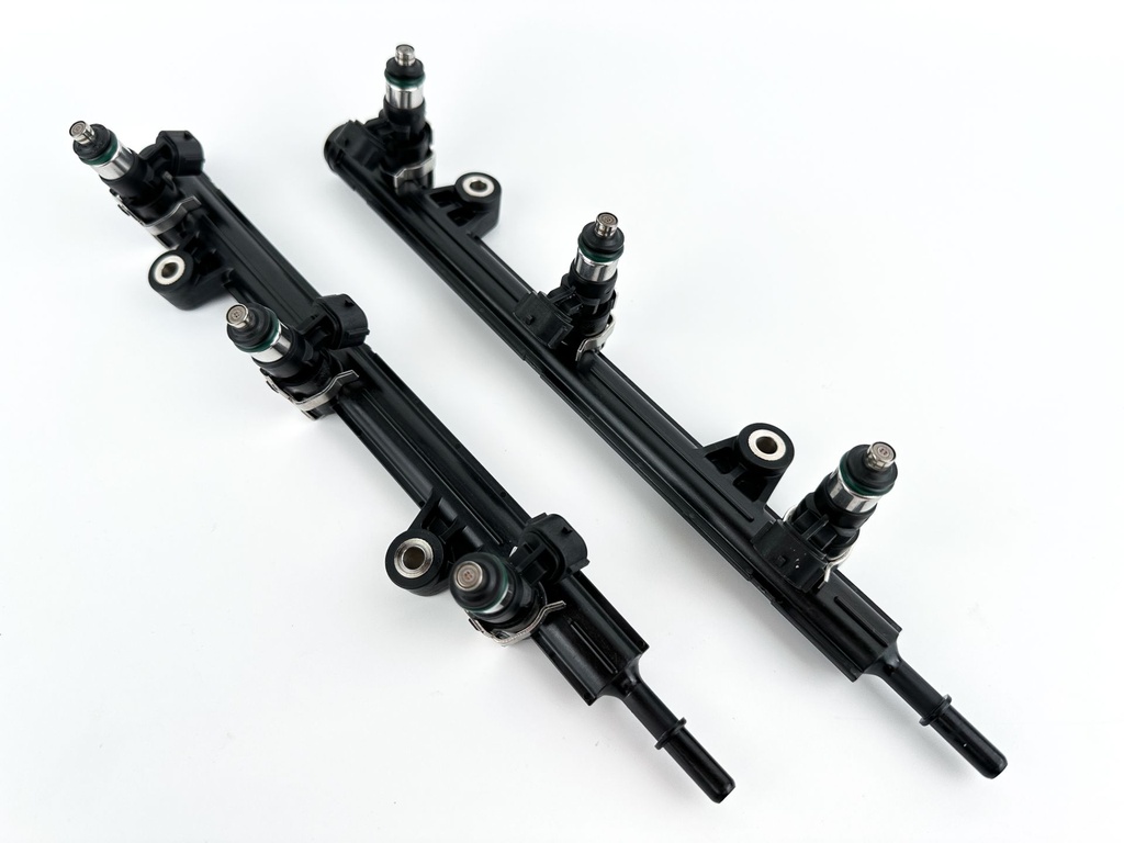 2012 Yamaha 250 HP 4 Stroke Outboard Fuel Injector Set W/ Rail 6AW-13761-00-00 OEM