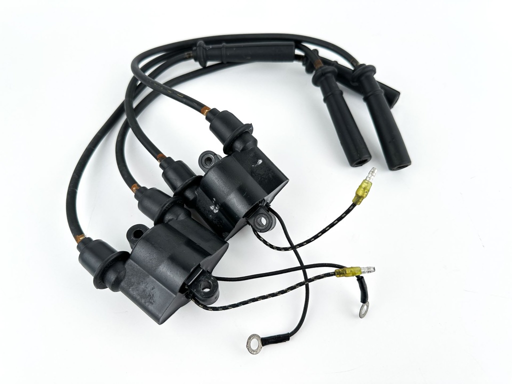 99-04 Yamaha 75 80 90 100HP 4 Stroke Outboard Ignition Coil Set 67F-85570-00-00
