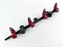 2006 Yamaha 90 HP 4 Stroke Outboard Fuel Injector Set W/ Rail 6D8-13761-00-00 OEM