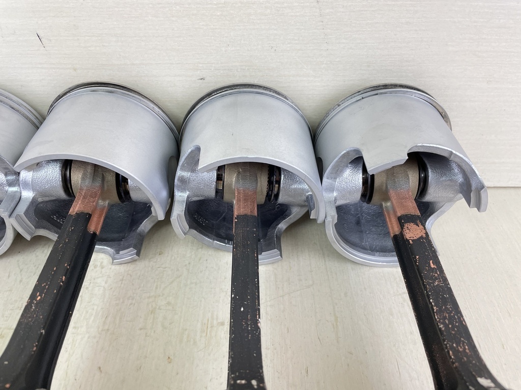 2000 Mercury 225HP Optimax 2 Stroke Starboard Port Piston & Rod Assembly Set 859297T2, 859296T2