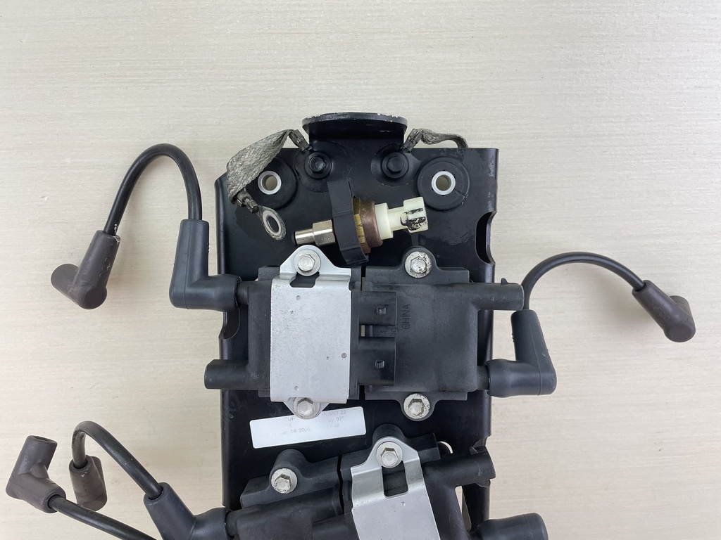 Mercury 200 225 250 HP Optimax Ignition Coil Assembly Set With Wire & Plate 