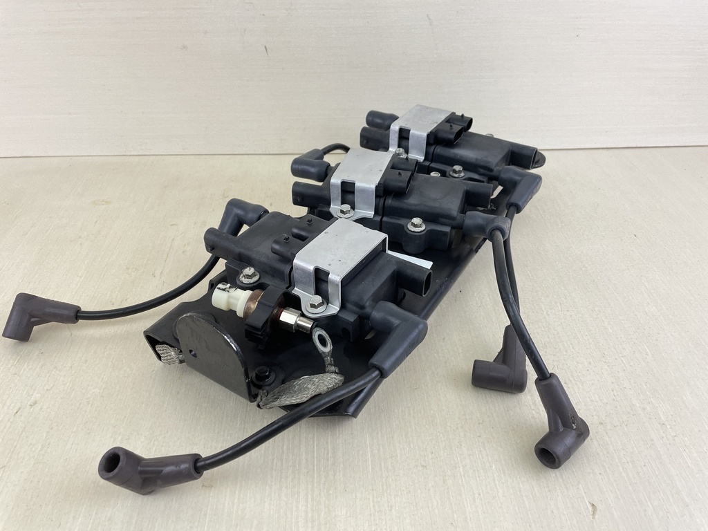 Mercury 200 225 250 HP Optimax Ignition Coil Assembly Set With Wire & Plate 