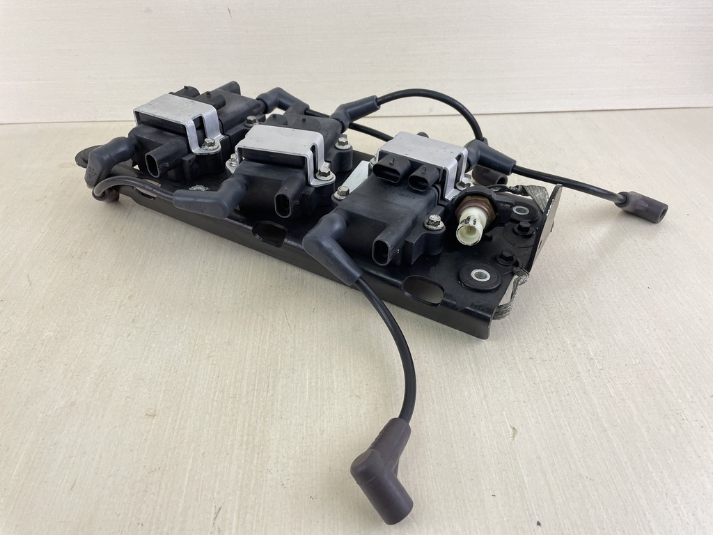 Mercury 200 225 250 HP Optimax Ignition Coil Assembly Set With Wire & Plate 