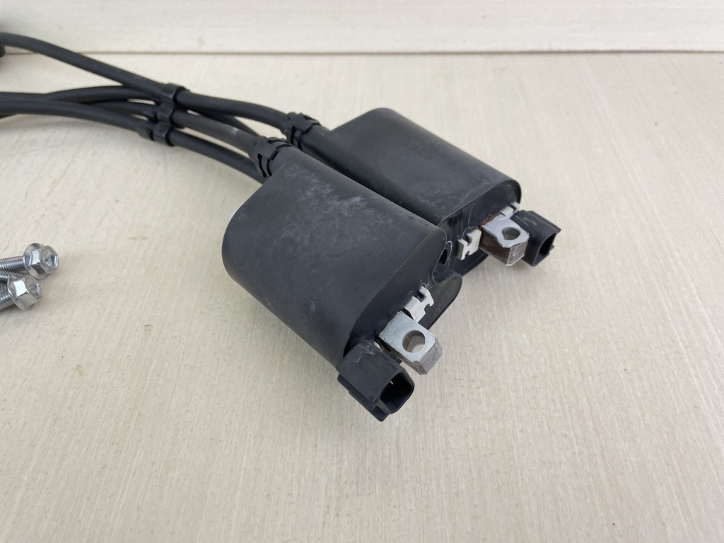 2007 Suzuki 140HP DF140 4 Stroke Outboard Ignition Coil Set With Plug Wires 