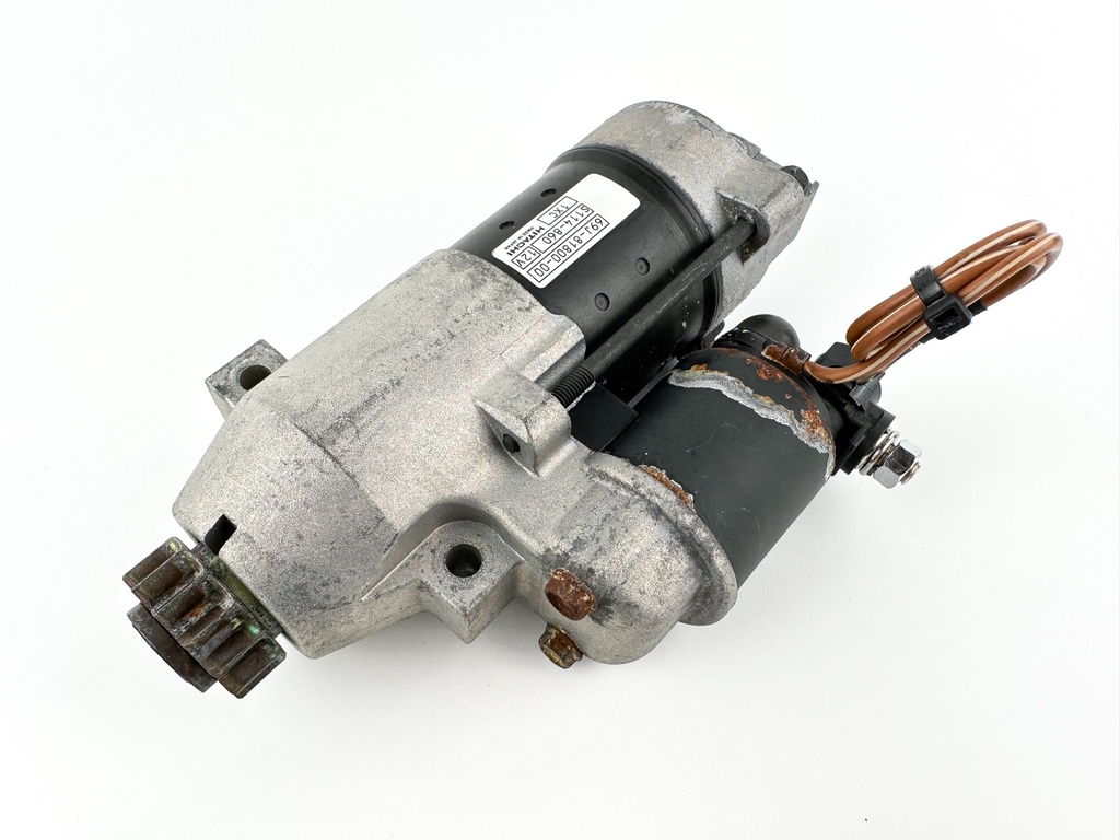 2002 Yamaha 200 HP 4 Stroke Outboard Starter Motor 69J-81800-00-00 OEM