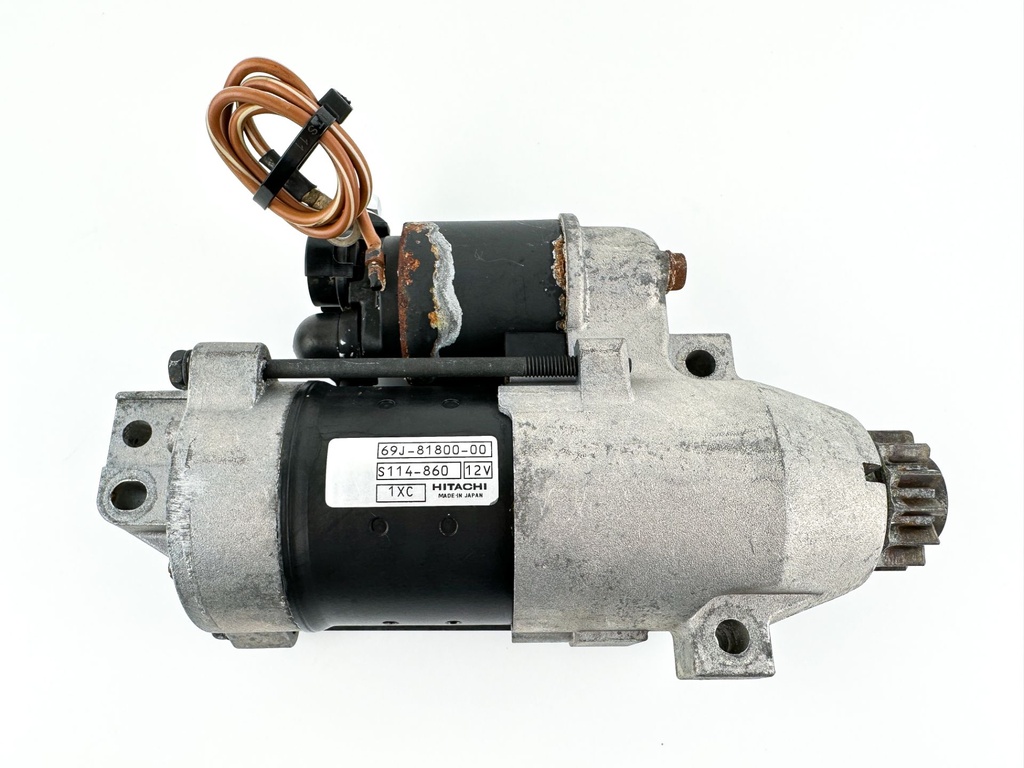 2002 Yamaha 200 HP 4 Stroke Outboard Starter Motor 69J-81800-00-00 OEM