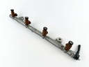 2007 Suzuki 175 HP 4 Stroke Outboard Fuel Injector Set W/ Rail 15710-96J00 OEM