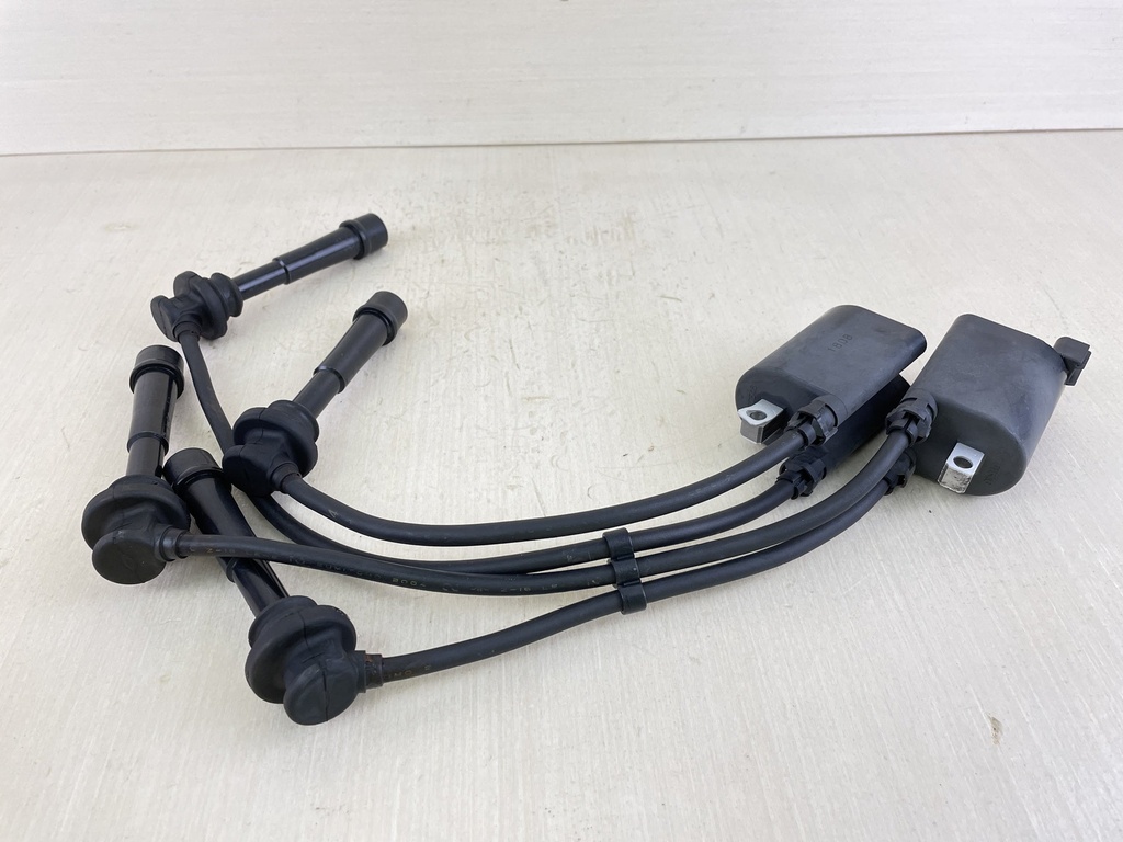 2005 Suzuki 140HP DF140 4 Stroke Outboard Ignition Coil Set With Plug Wires 