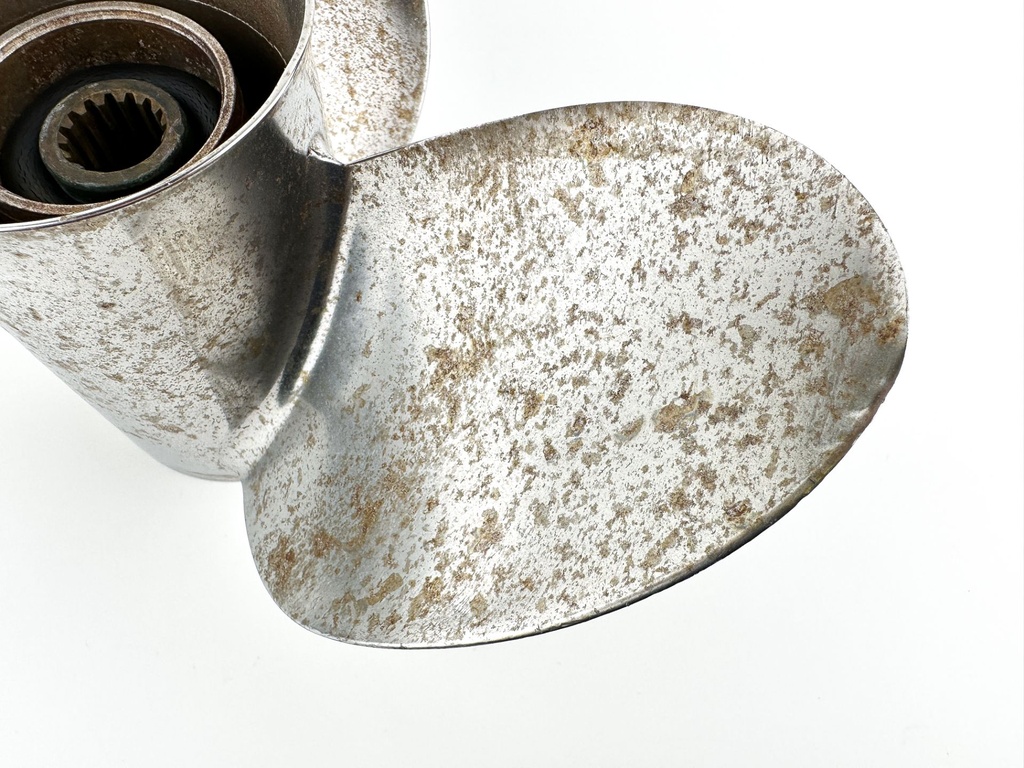 Suzuki Stainless Steel 3 Blade Propeller Prop 14" X 20P Right Hand Standard